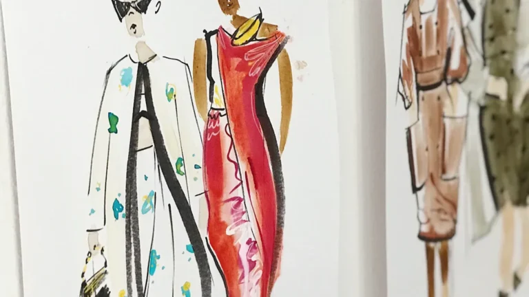 Fashion-Forward Graphics in Custom Jacquard Knit Dresses