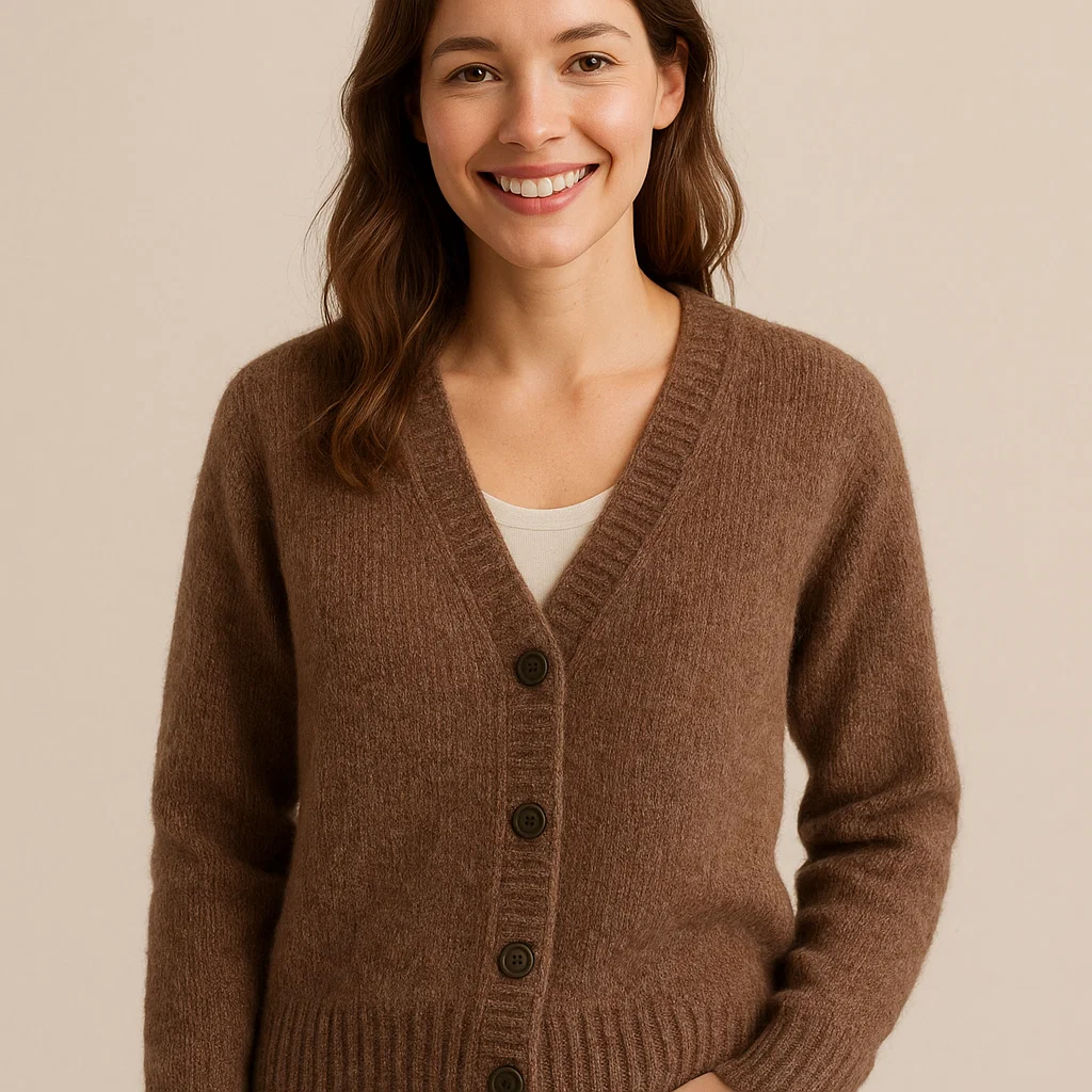 alpaca cardigan
