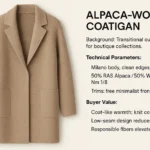 alpaca wool coatigan 2