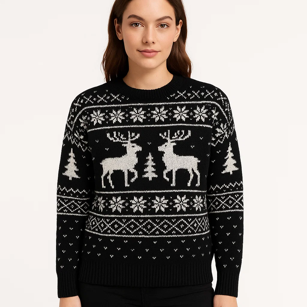black-and-white-christmas-sweater