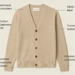 Cream Colored Cardigan OEM Supplier Features