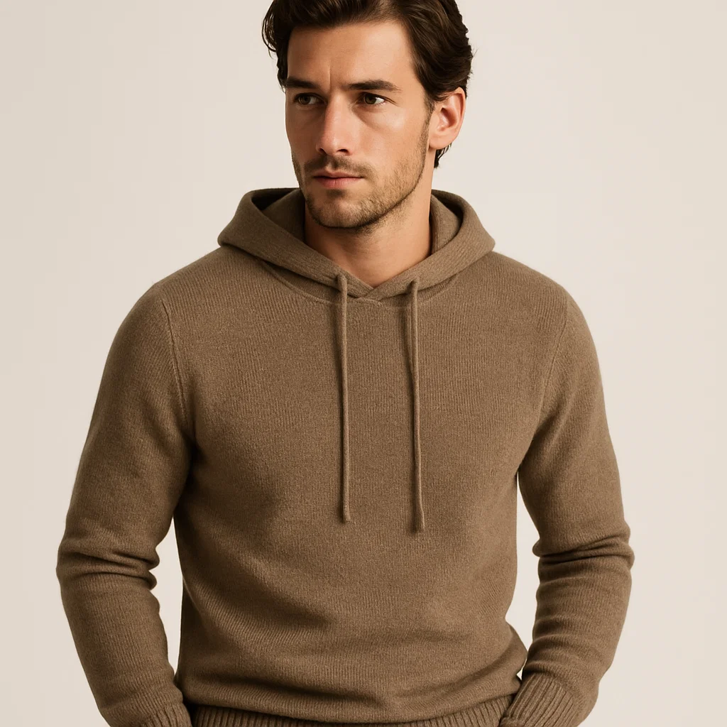 earth-tone-knit-hoodie