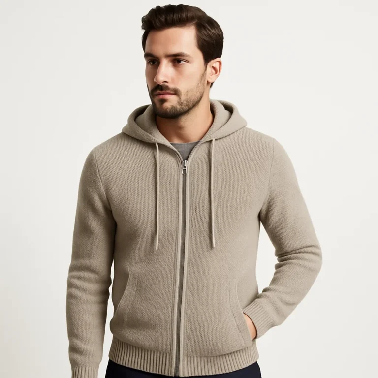 knitted-zipper-hoodie
