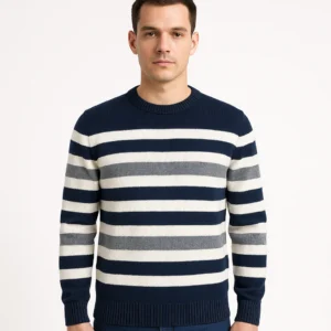 mens-striped-sweater