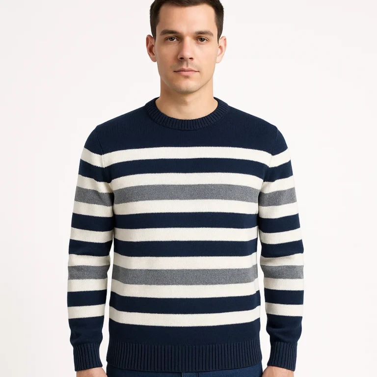mens-striped-sweater