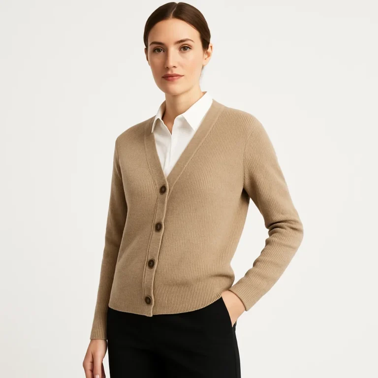 merino-wool-cardigans-for-daily-workwear