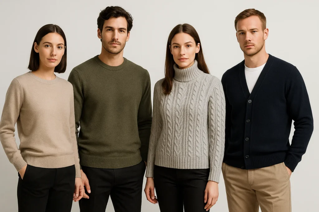 model case study knitwear