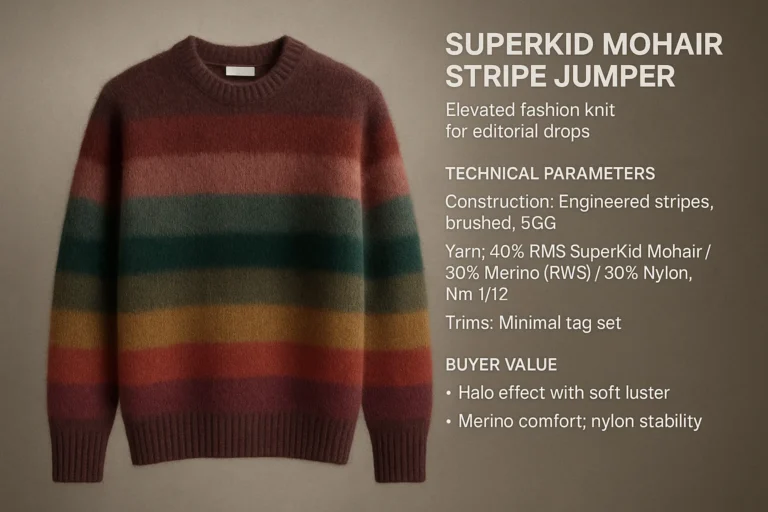 superkid mohair stripe jumper 2