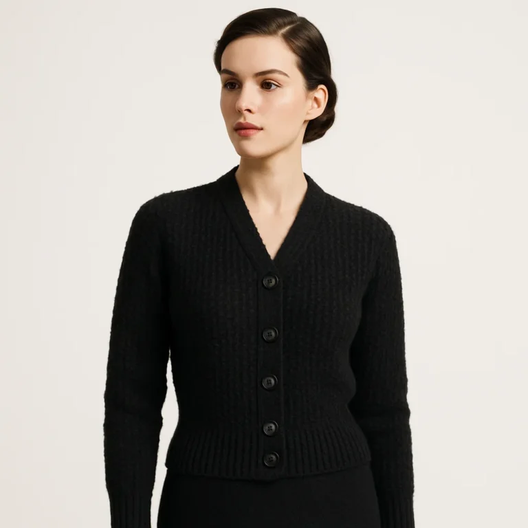 vintage-black-cardigan
