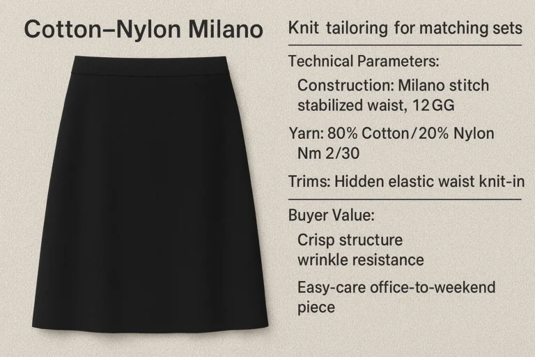 How to Share Your Knitwear OEM Tech Pack with Manufacturers