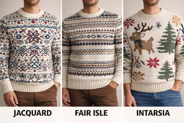 Jacquard vs Fair Isle vs Intarsia