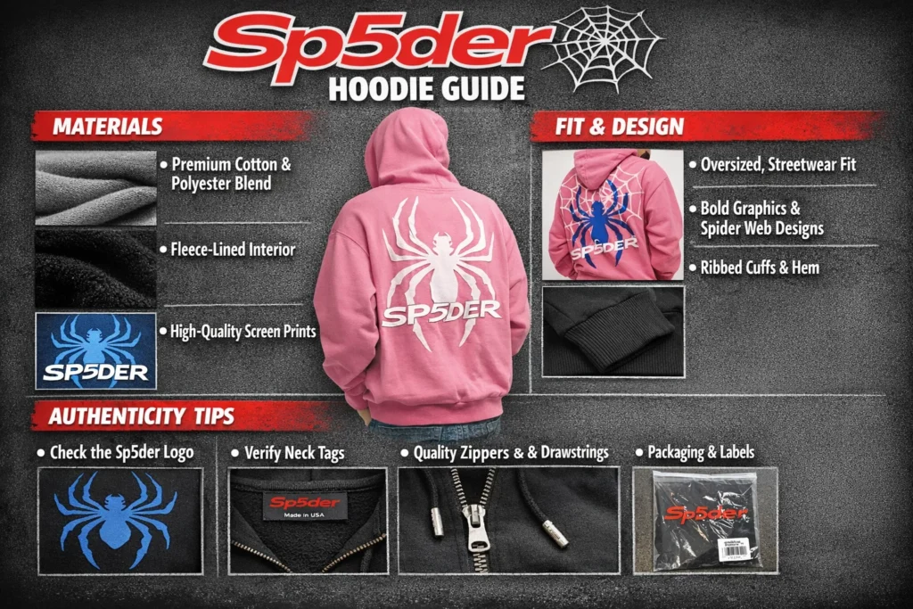 Sp5der Hoodie review full details fit size