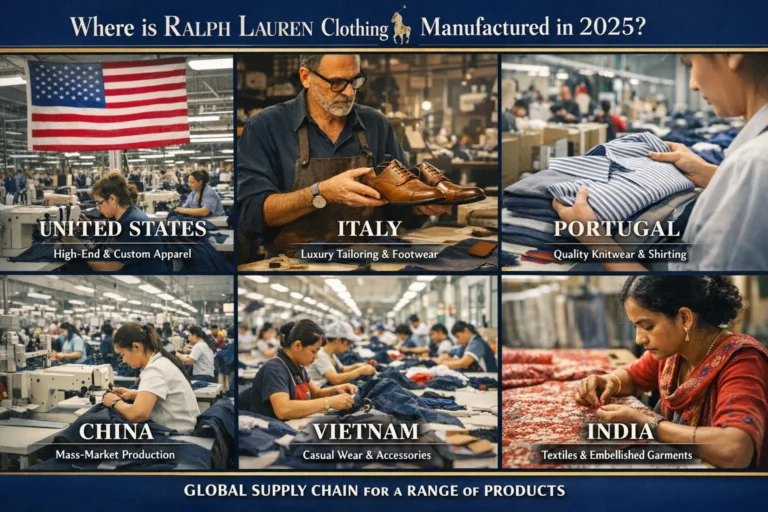 Where Is Ralph Lauren Clothing Manufactured in 2025