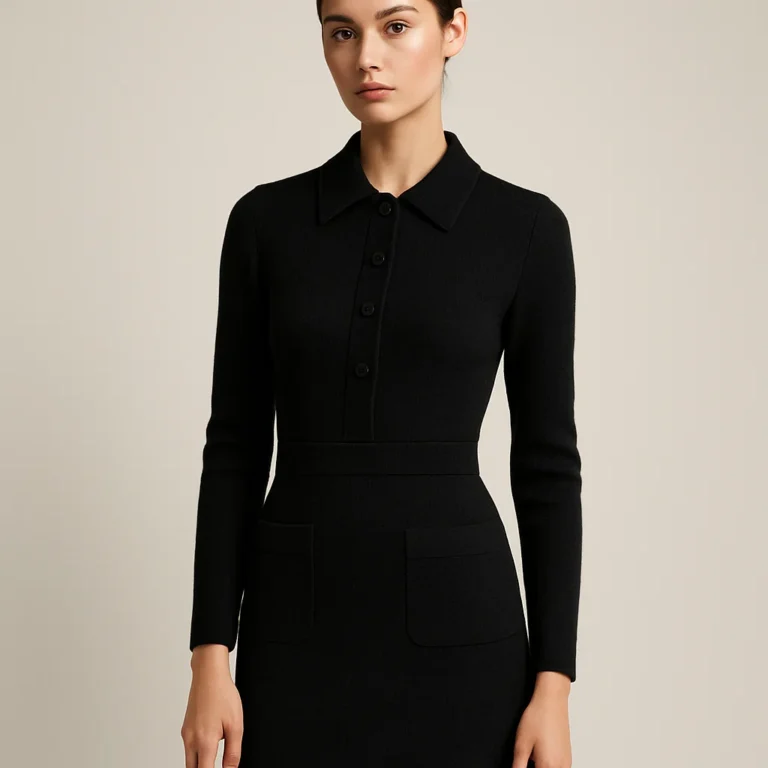 black-uniform-dress-oem-factory