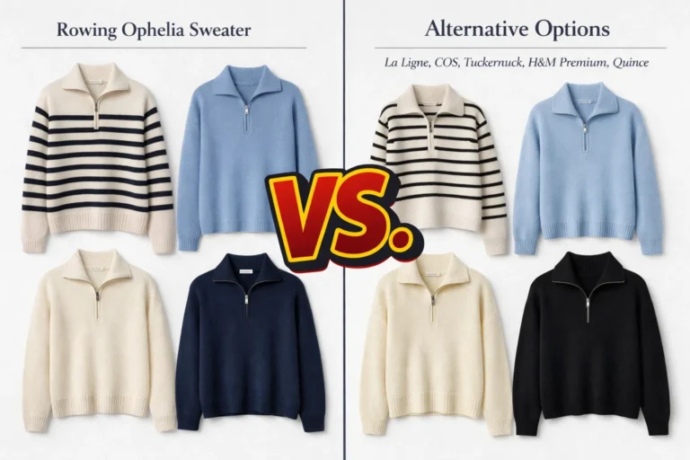 row ophelia sweater vs alternative brands