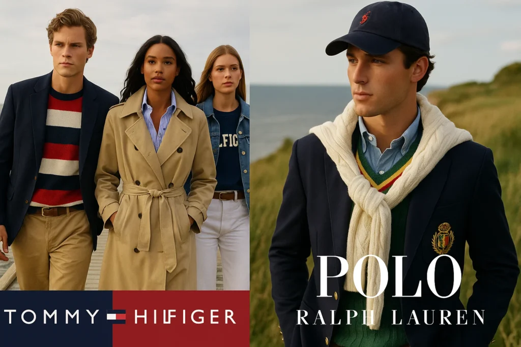 Tommy Hilfiger or Polo Ralph Lauren knitwear