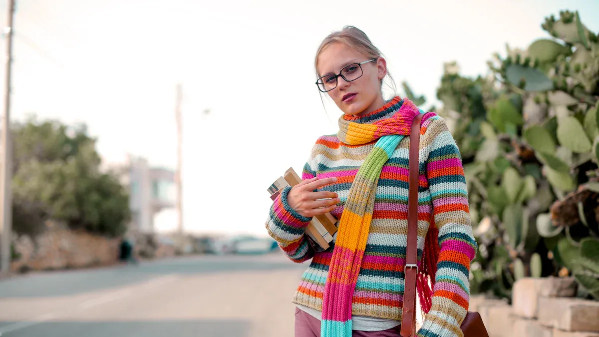 Sweater Scarf Outfit Ideas