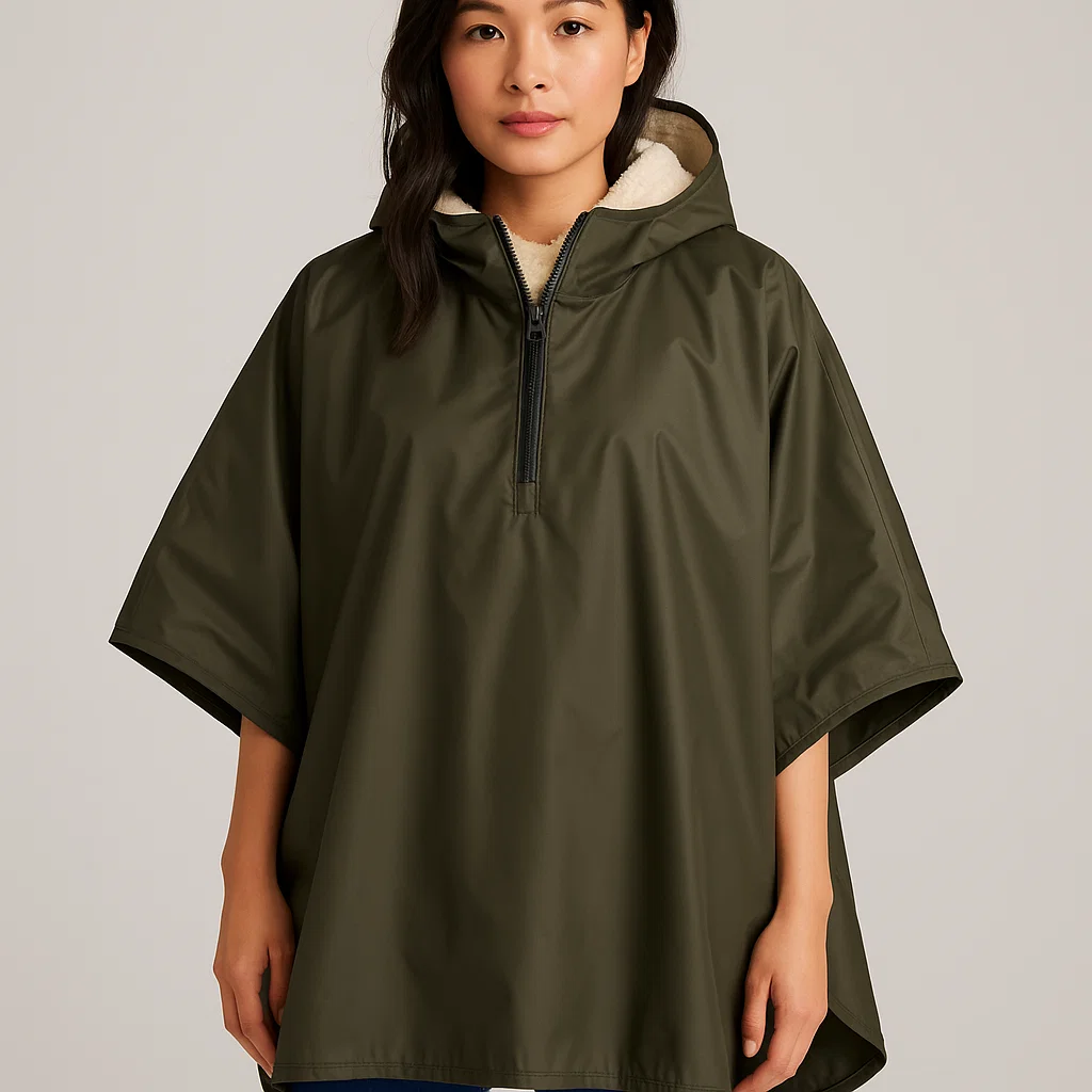 fleece-lined-rain-poncho