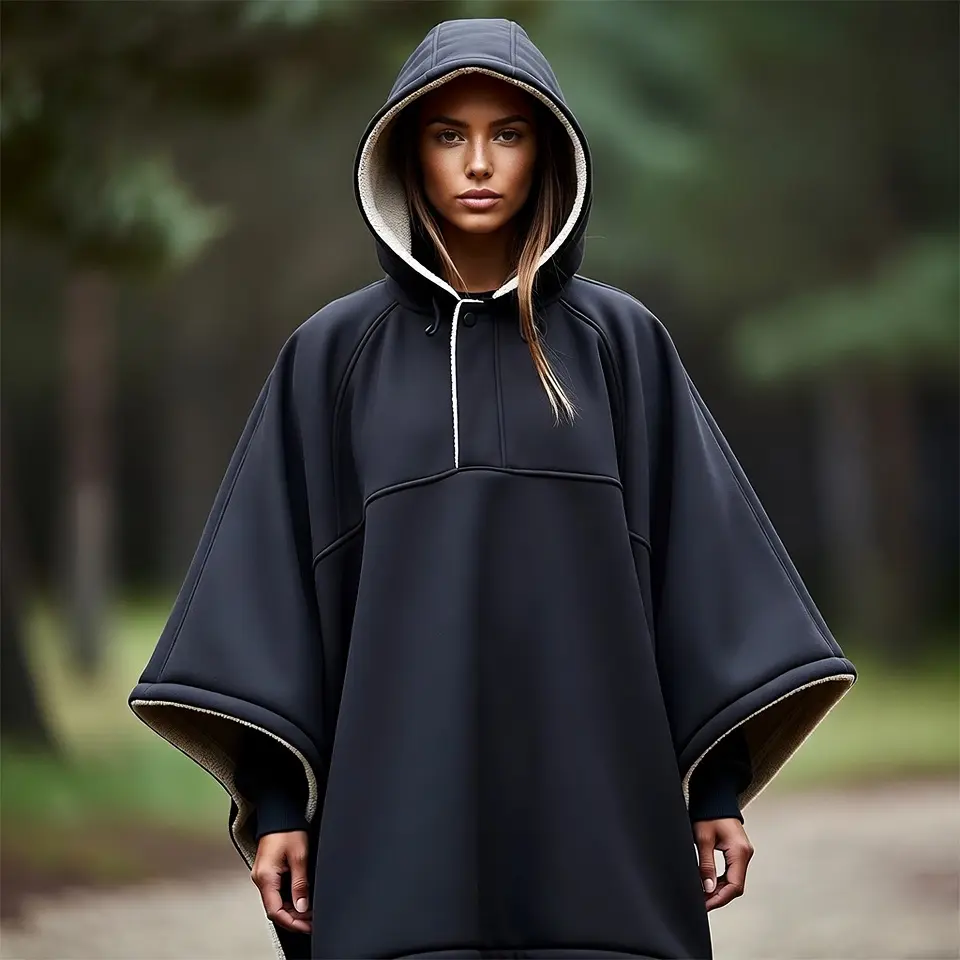 fleece-lined-rain-poncho