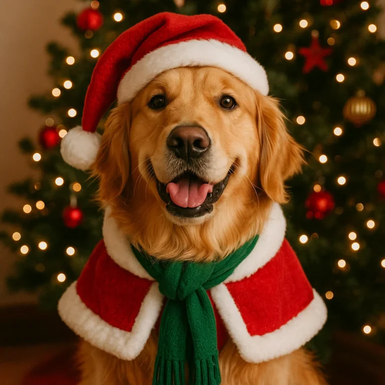 golden-retriever-christmas-outfit