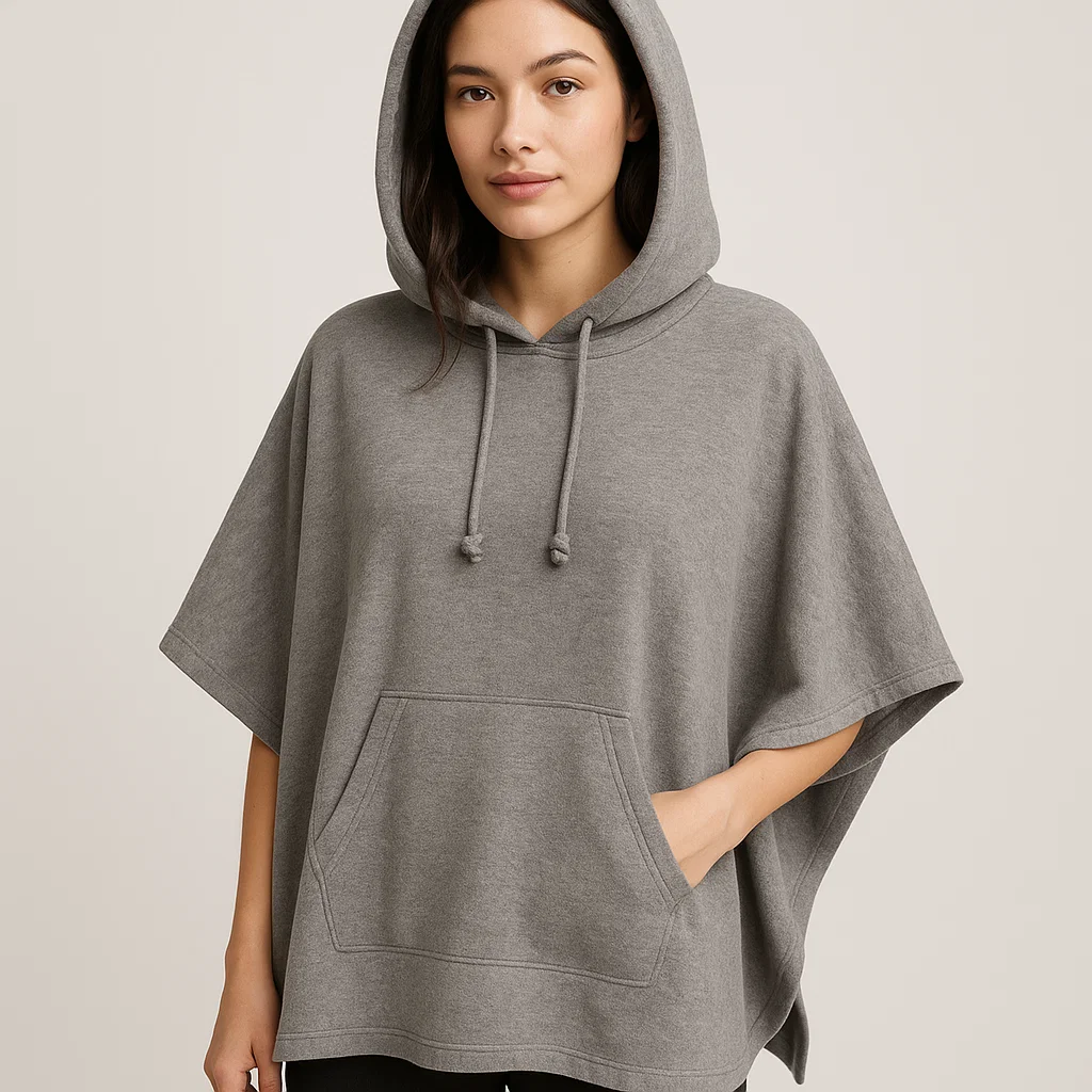 hooded-poncho