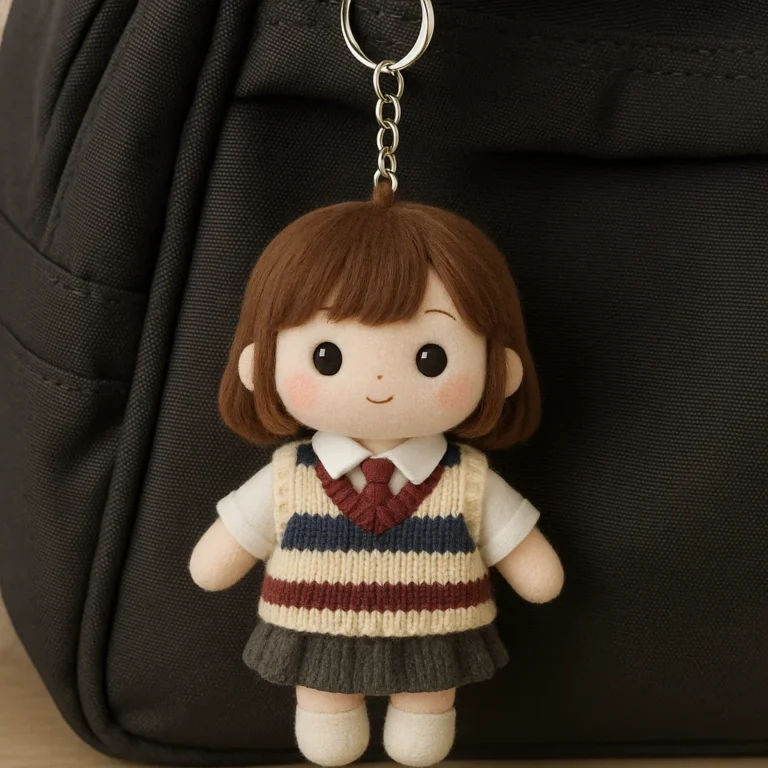 labubu-17cm-fashion-suit-tweed-jacket-skirt