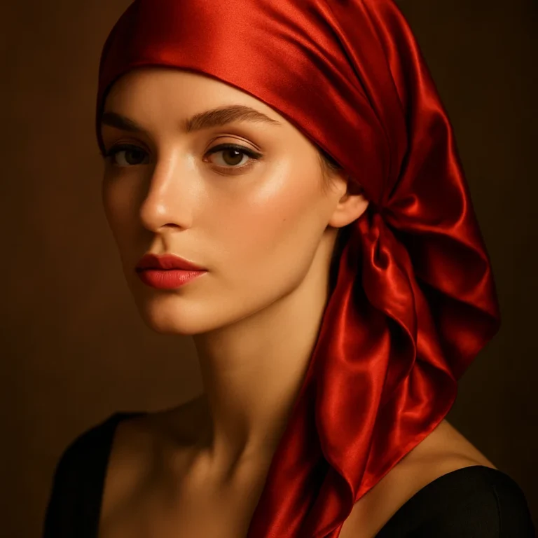 red-silk-bandana