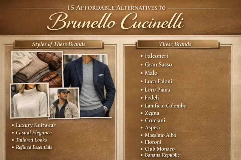 15 Affordable Alternatives to Brunello Cucinelli