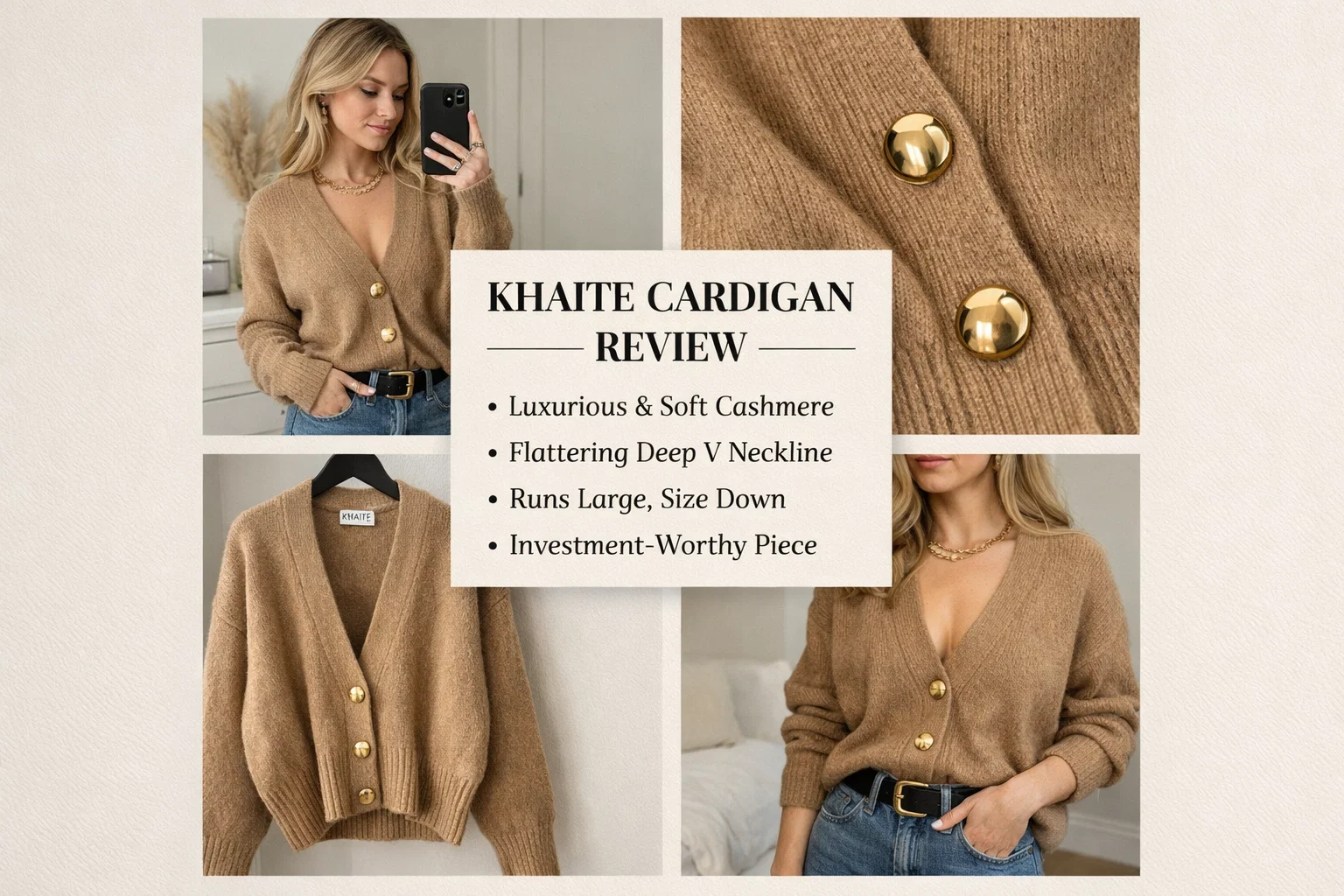 Best Khaite Cardigan Dupes for 2025