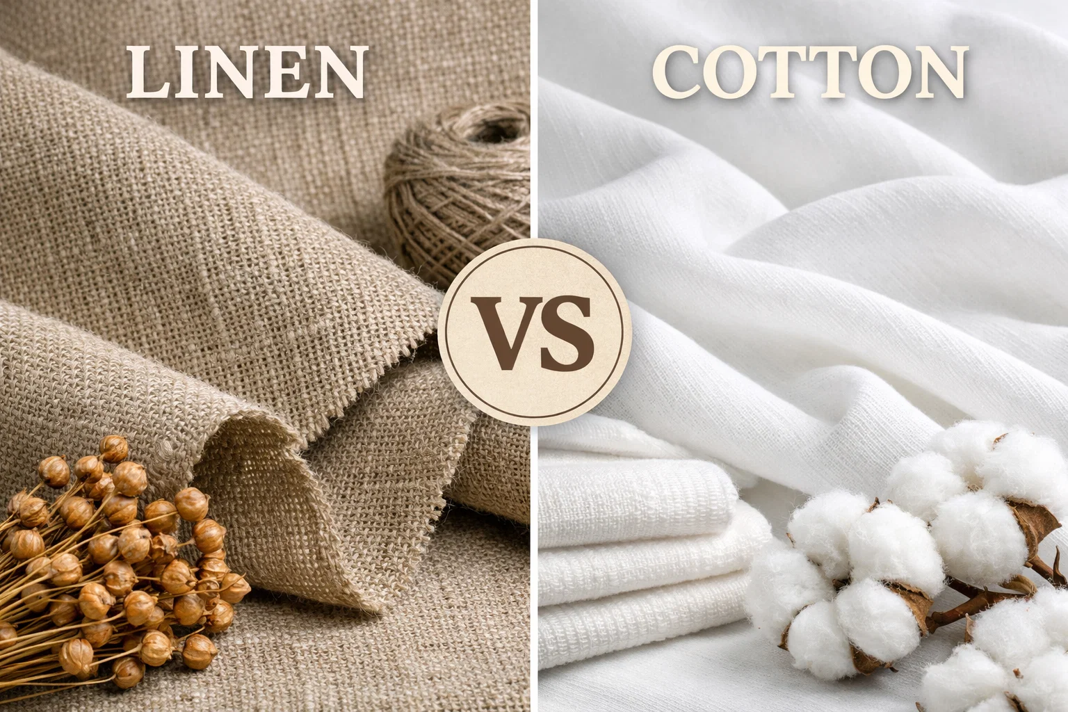 Key Differences: Linen vs Cotton
