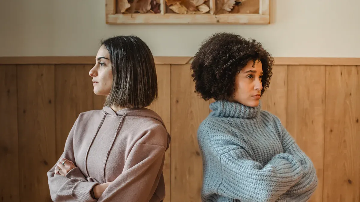 What causes uneven knitting tension and how to fix it