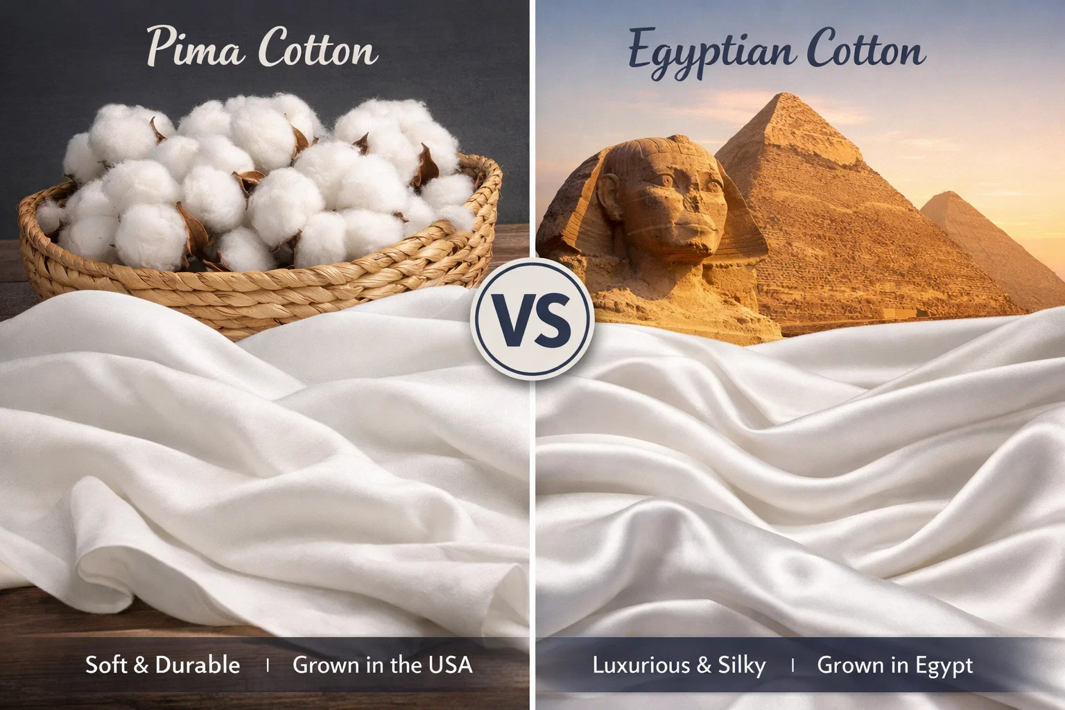 Pima Cotton or Egyptian Cotton Which Is Best for Your Sheets