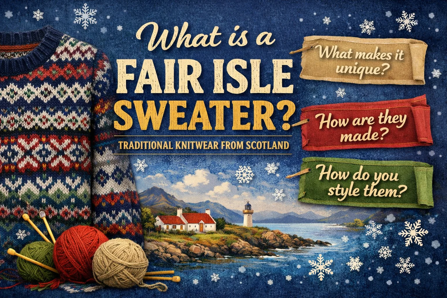 What is a Fair Isle Sweater? History, Style, and 2025 Trends