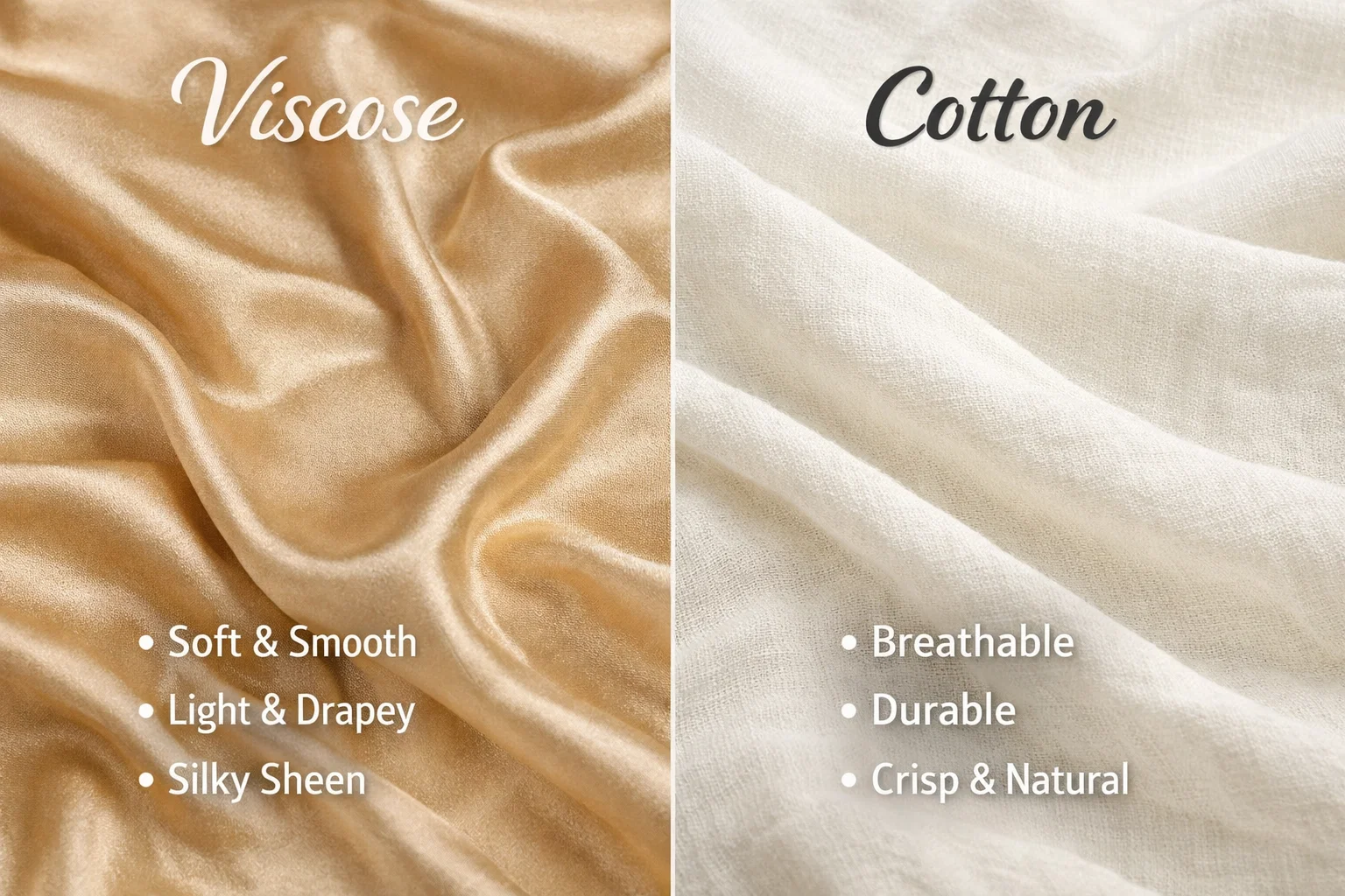 Viscose or Cotton Which Fabric Suits Your Needs Best