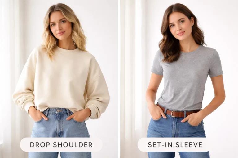 Drop Shoulder vs Set-in Sleeve Which Style Fits You Best
