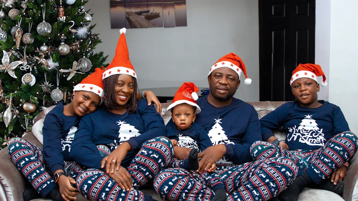 Top Fair Isle Family Pajamas at a Glance