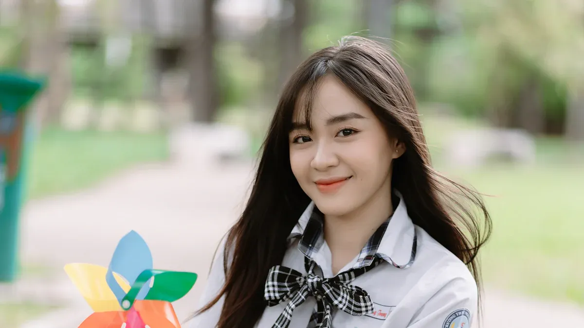 What yarn is best for school uniforms and why