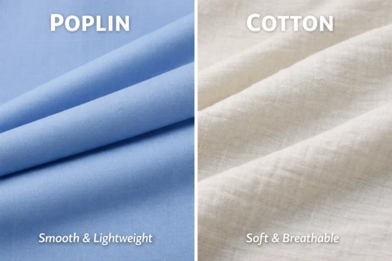 Poplin vs Cotton What Makes Them Different