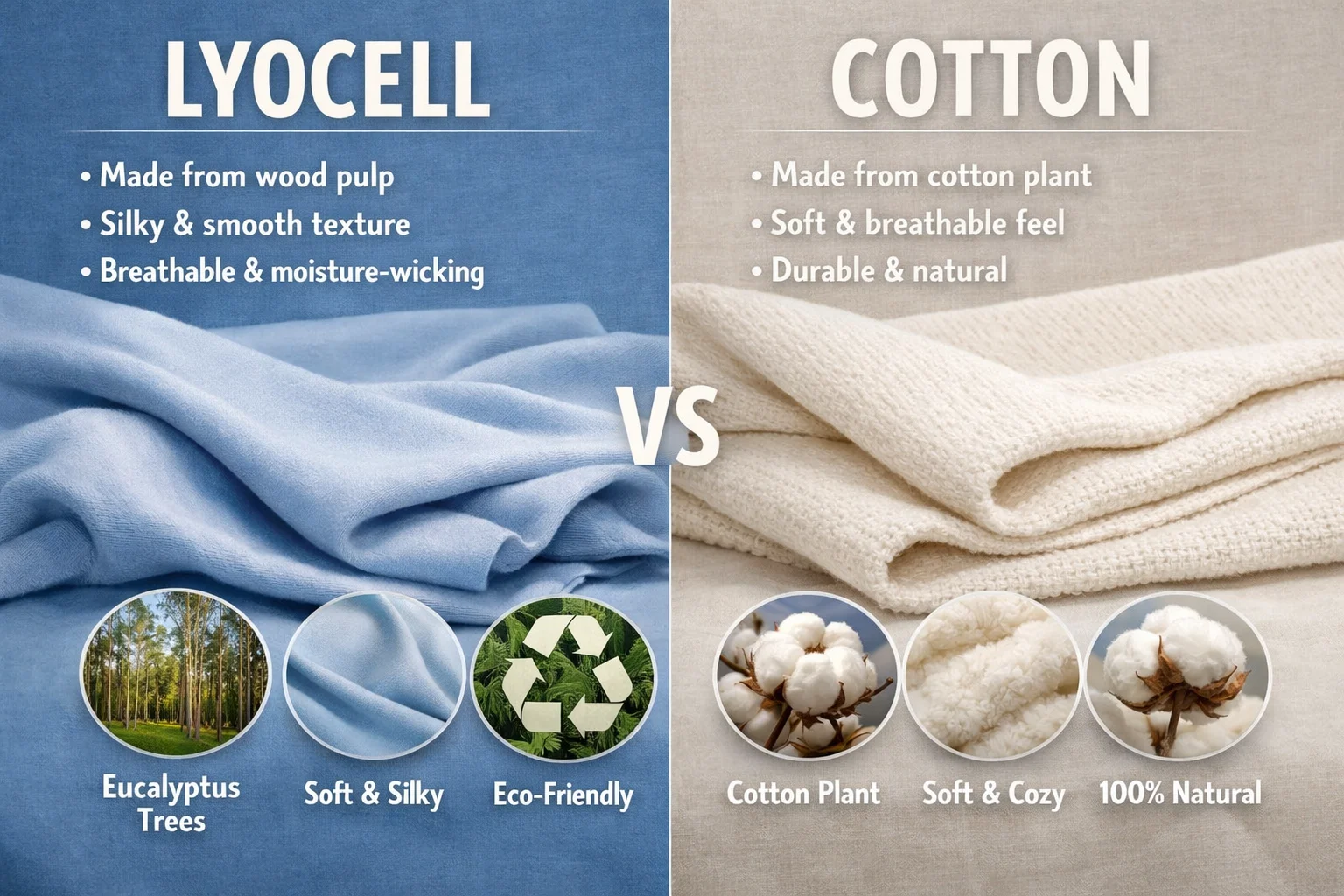 Lyocell vs Cotton Which Bedding Wins Comfort