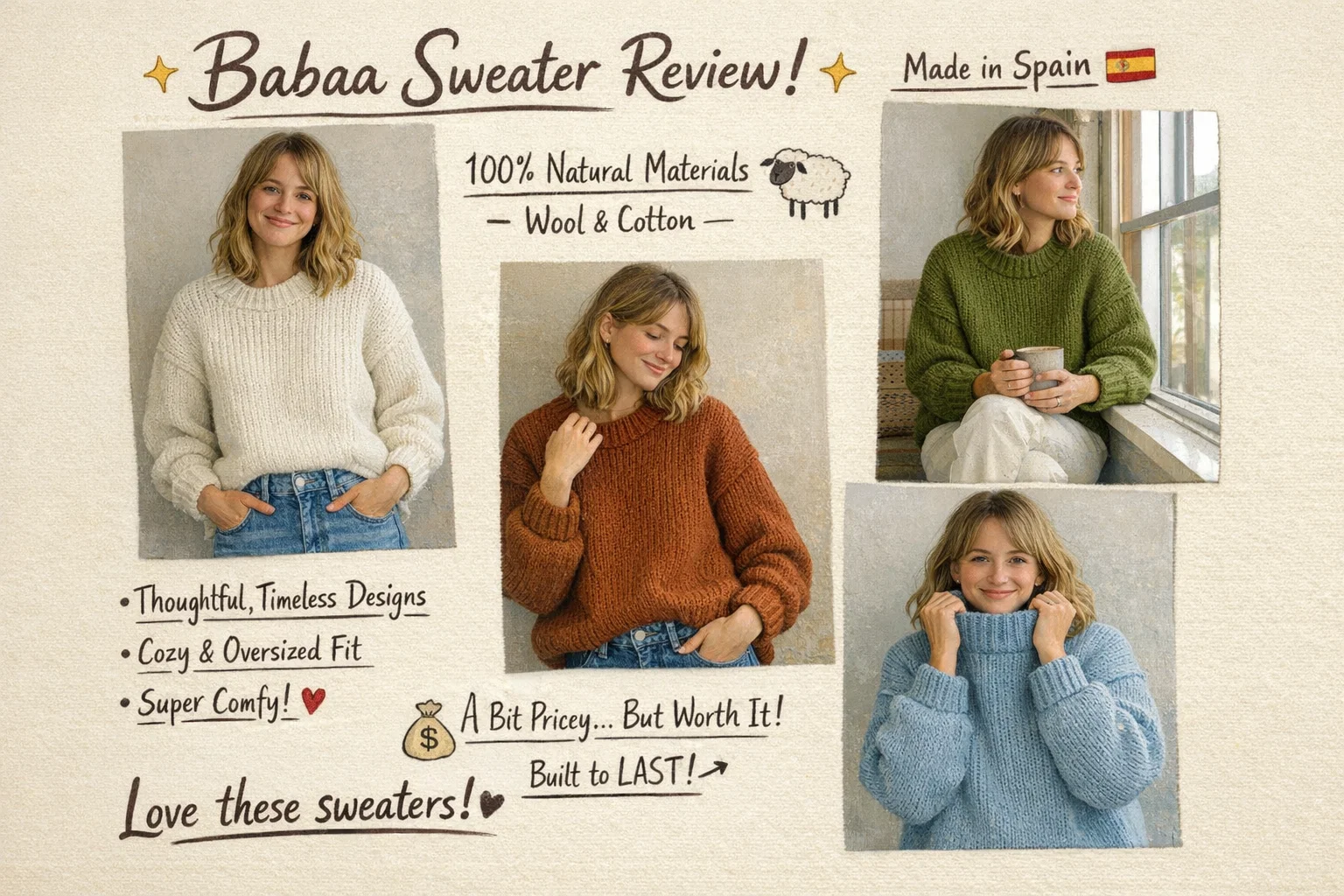 My Honest Babaa Sweater Review After Six Months of Wear