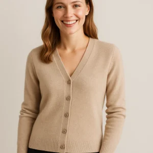 cashmere cardigan