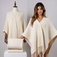 cashmere-poncho
