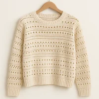 cotton-crochet-jumper-custom-knitwear-oem