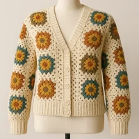 crochet-cardigan-custom-knitwear-oem