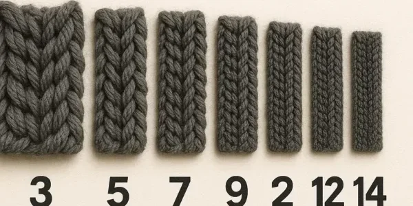 knit gauge comparison