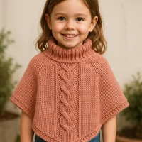 knitted-childs-poncho