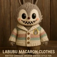 labubu-macaron-clothes-knitted-cardigan-sweater