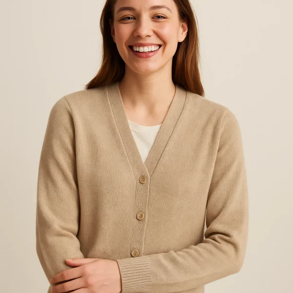 merino wool cardigan
