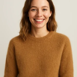 mohair sweater brown