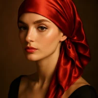 red-silk-bandana